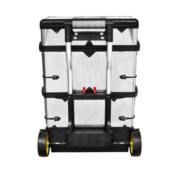 3-Part Rolling Tool Box with 2 Wheels - Image 6