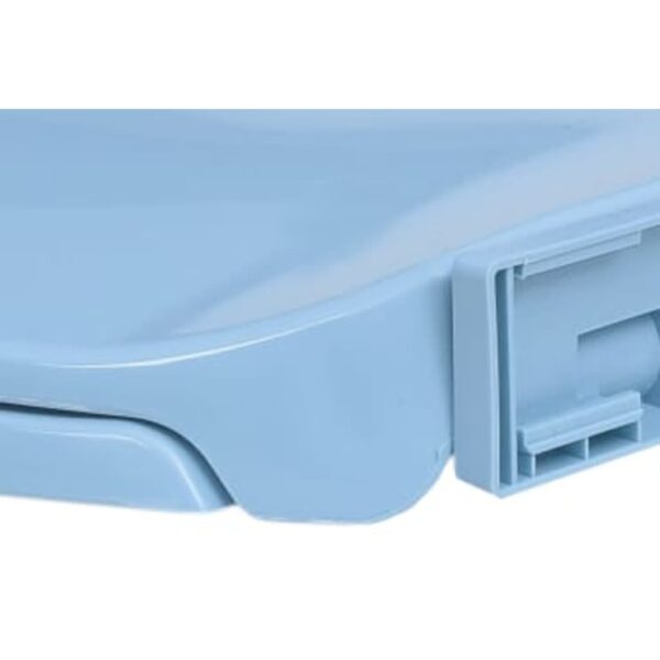 vidaXL Soft-Close Toilet Seat Blue Oval - Image 7