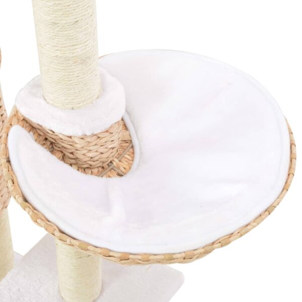vidaXL Cat Tree with Sisal Scratching Post Seagrass - Image 6