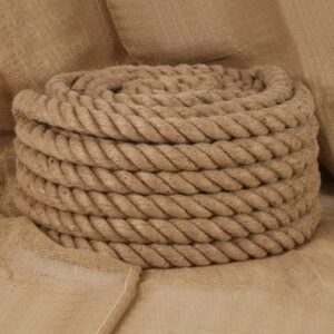 vidaXL Jute Rope 25 m Long 36 mm Thick
