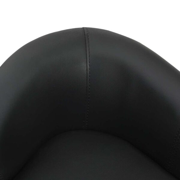 vidaXL Dog Sofa Black 67x41x39 cm Faux Leather - Image 6