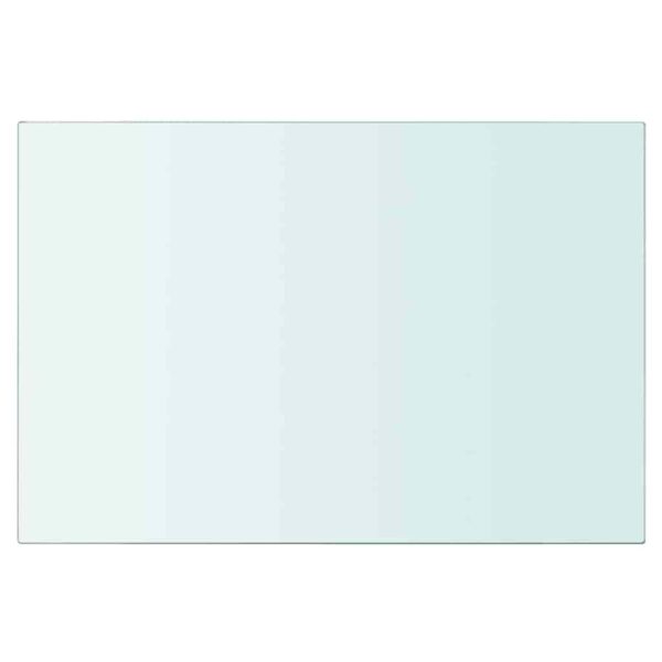vidaXL Shelf Panel Glass Clear 30x20 cm - Image 2
