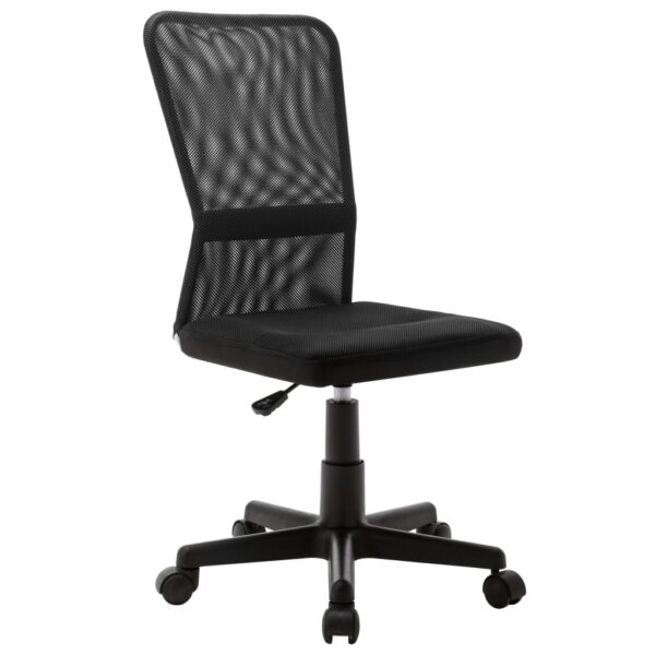 vidaXL Office Chair Black 44x52x100 cm Mesh Fabric - Image 1