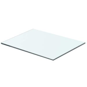 vidaXL Shelf Panel Glass Clear 40x25 cm