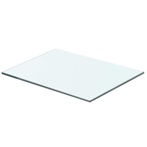 vidaXL Shelf Panel Glass Clear 40x25 cm - Image 1