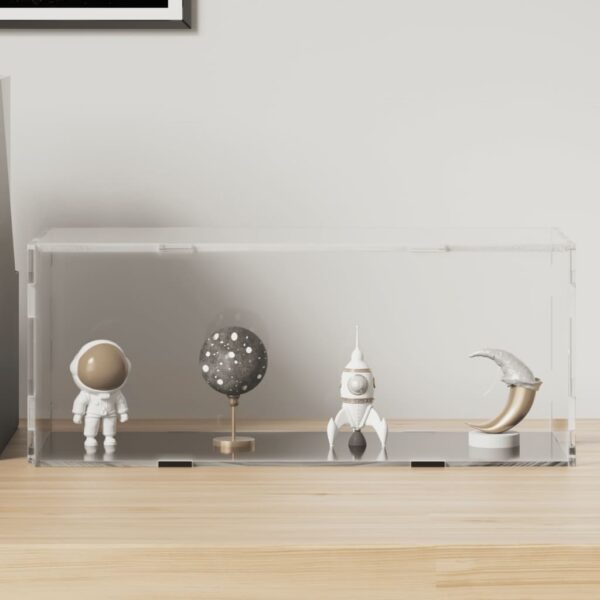 vidaXL Display Box Transparent 34x16x14 cm Acrylic - Image 1