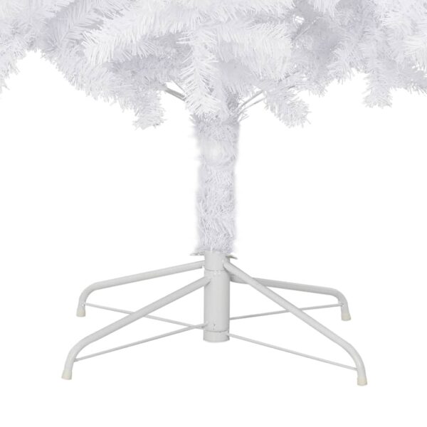 vidaXL Artificial Christmas Tree 300 cm White - Image 7