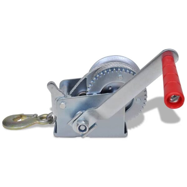 vidaXL Hand Winch 360 kg - Image 3