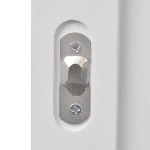 vidaXL Coat Racks 2 pcs White - Image 6