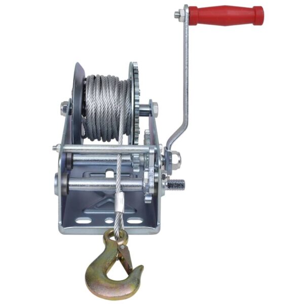vidaXL Hand Winch 1130 kg - Image 2