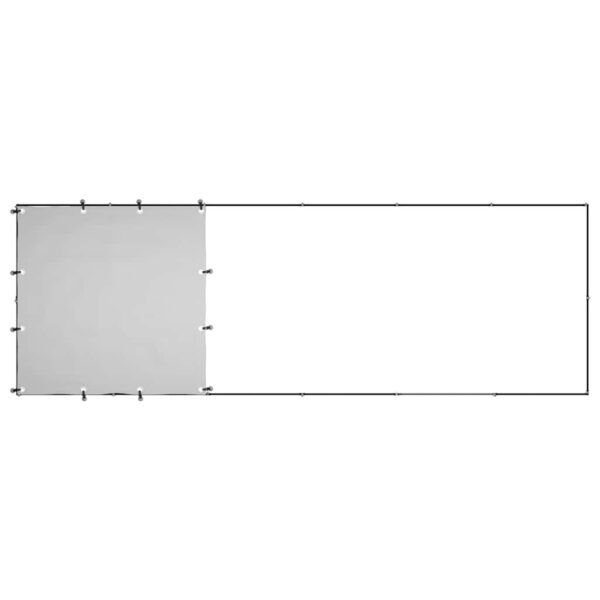 vidaXL Dog Kennel Black 330x110x110 cm Steel - Image 4
