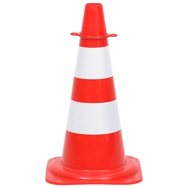vidaXL Chain Cone Set with 10 m Chain Red and white - Image 4