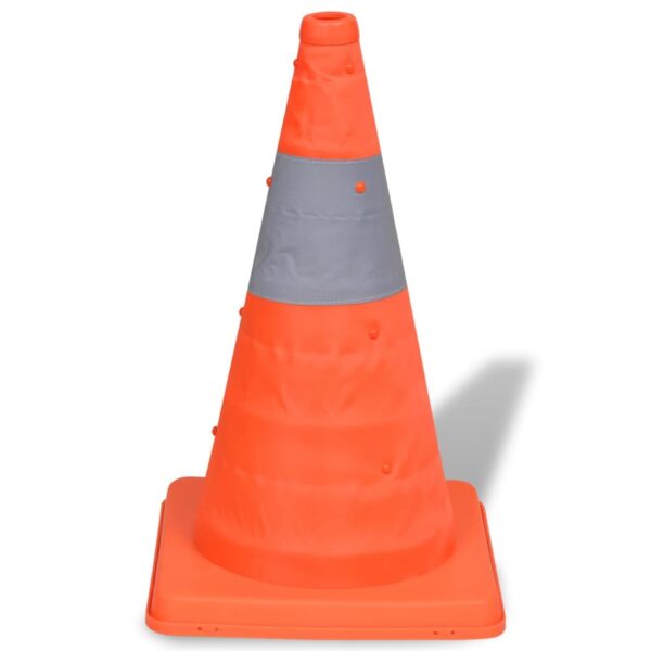 vidaXL 5 Pop-up Traffic Cones 42 cm - Image 3