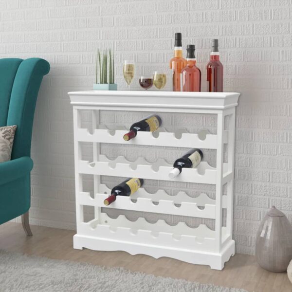 vidaXL Wine Cabinet "Abreu" White - Image 1