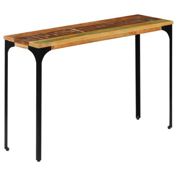 vidaXL Console Table 120x35x76 cm Solid Reclaimed Wood - Image 14