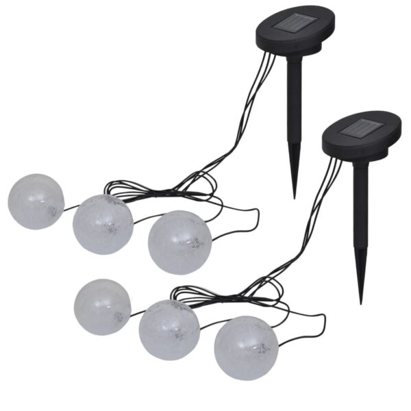 vidaXL Floating Lamps 6 pcs LED for Pond and Pool - Image 1
