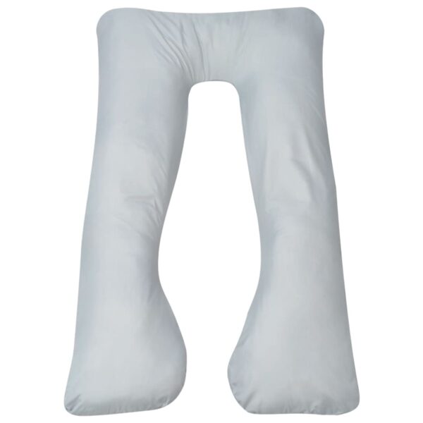vidaXL Pregnancy Pillow 90x145 cm Grey - Image 1