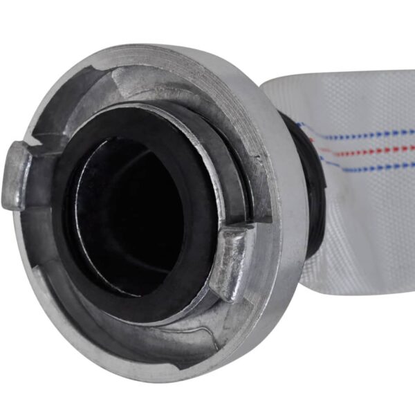 vidaXL Fire Flat Hose 20 m with C-Storz Couplings 2 Inch - Image 3