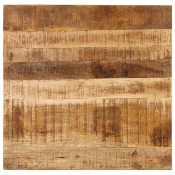vidaXL Coffee Table 80x80x40 cm Solid Mango Wood - Image 7