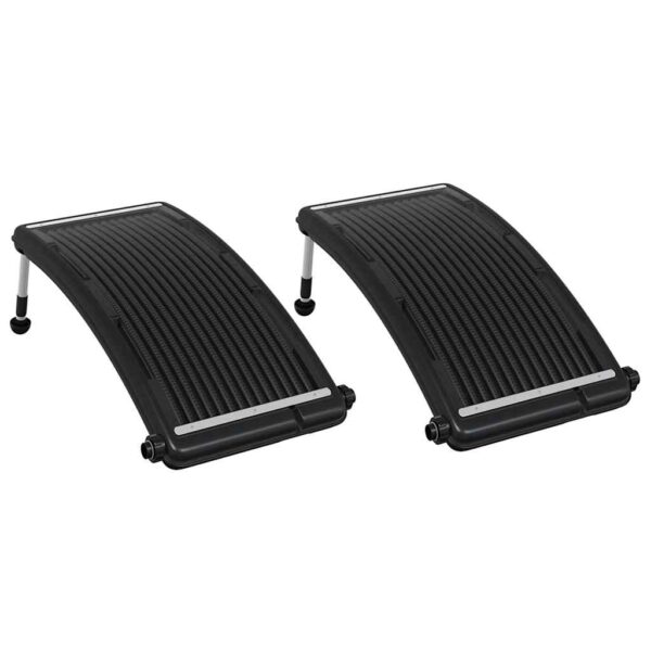 vidaXL Curved Pool Solar Heating Panels 2 pcs 110x65 cm - Image 2