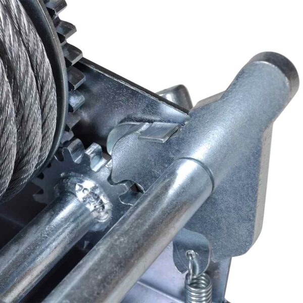 vidaXL Hand Winch 360 kg - Image 5