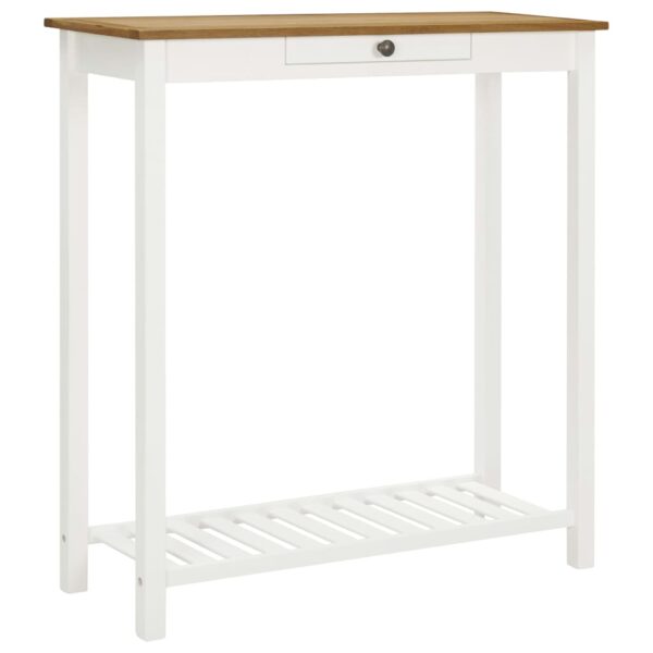 vidaXL Bar table 100x40x110 cm Solid Oak Wood - Image 1