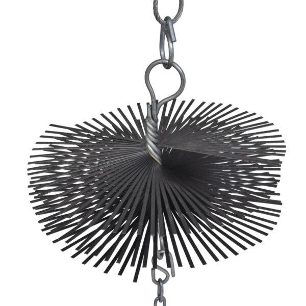 vidaXL Round Chimney Cleaning Brush Dia. 20 cm - Image 3
