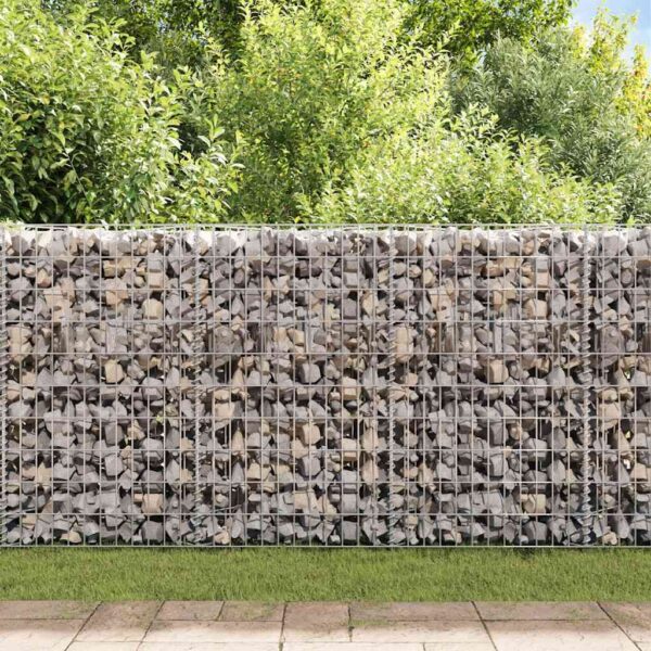 vidaXL Gabion Basket Galvanised Steel 120x30x50 cm - Image 4
