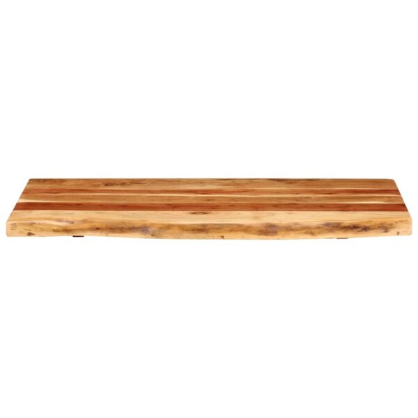 vidaXL Bathroom Vanity Top Solid Acacia Wood 100x52x3.8 cm - Image 3