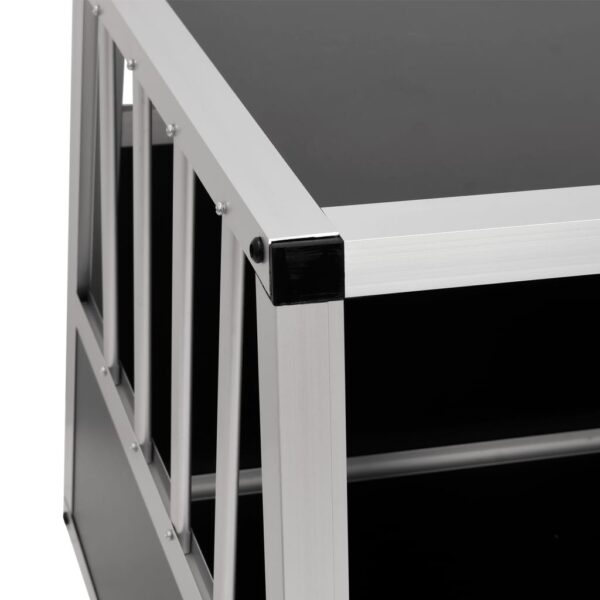 vidaXL Dog Cage with Double Door 89x69x50 cm - Image 8
