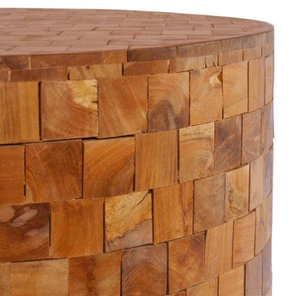 vidaXL Coffee Table 60x60x35 cm Solid Teak Wood - Image 2
