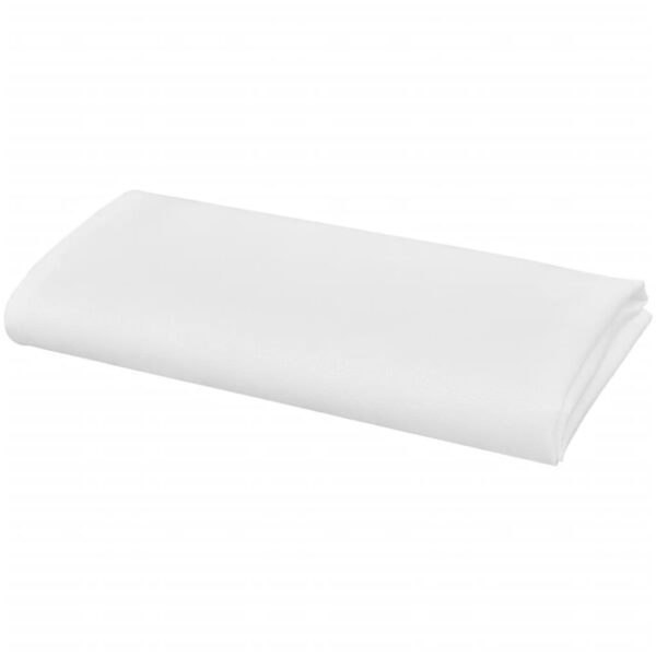 vidaXL Dinner Napkins 50 pcs White 50 x 50 cm - Image 3