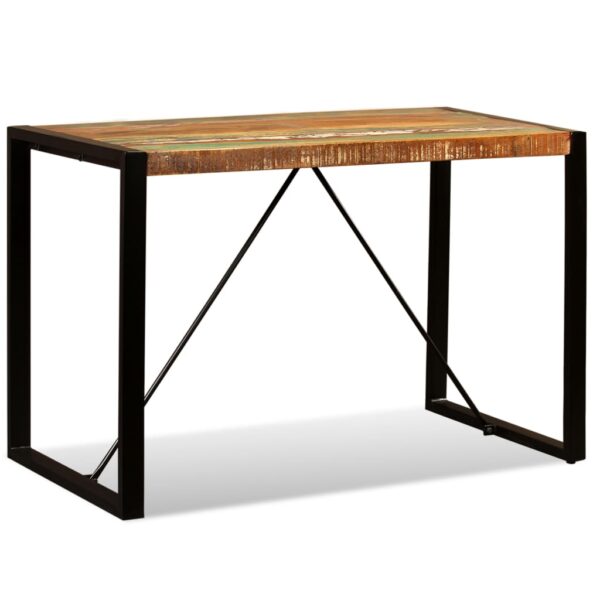 vidaXL Dining Table Solid Reclaimed Wood 120 cm - Image 5