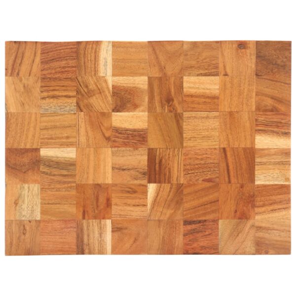 vidaXL Chopping Board 40x30x3.8 cm Solid Acacia Wood - Image 4