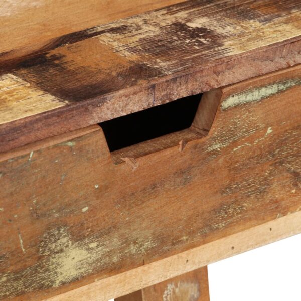 vidaXL Desk Solid Reclaimed Wood - Image 9