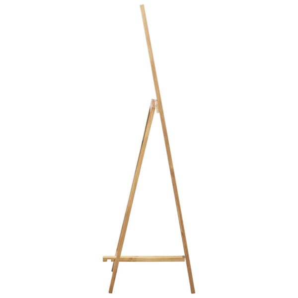 vidaXL Freestanding Mirror 48x46.5x150 cm Solid Oak Wood - Image 3