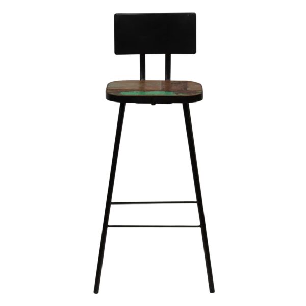 vidaXL Bar Set 7 Piece Solid Reclaimed Wood Multicolour - Image 9