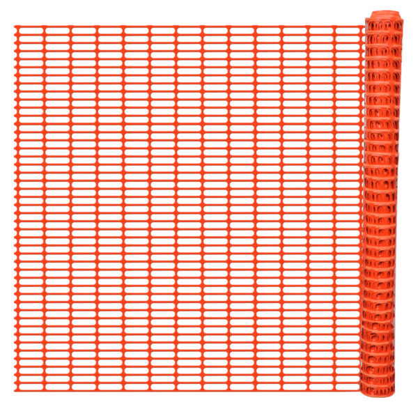 vidaXL Garden Fence 50 m Orange - Image 1