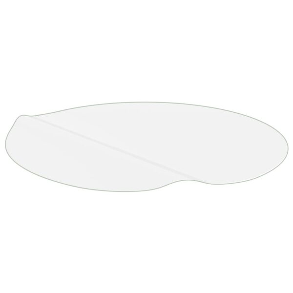 vidaXL Table Protector Transparent Ø 120 cm 1.6 mm PVC - Image 4