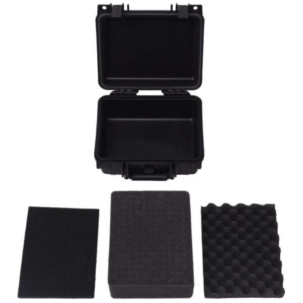 vidaXL Protective Equipment Case 27x24.6x12.4 cm Black - Image 5