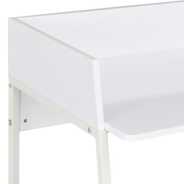 vidaXL Desk White 90x60x88 cm - Image 6