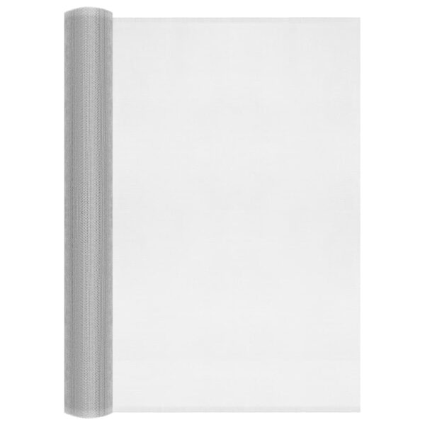 vidaXL Mesh Screen Aluminium 60x2000 cm Silver - Image 3