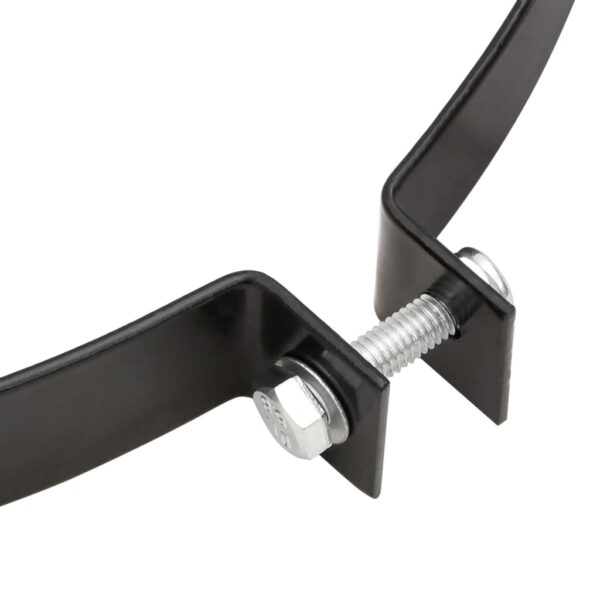 vidaXL Lawn Aerator Clamps 5 pcs with Spikes Ø 30 cm Iron - Image 4