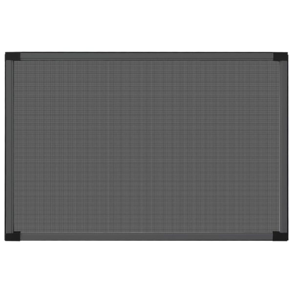 vidaXL Extendable Insect Screen for Windows Anthracite (75-143)x50 cm - Image 4