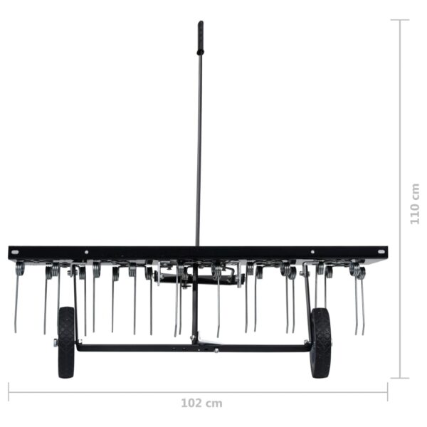 vidaXL Scarifier for Ride-on Mower 100 cm - Image 9