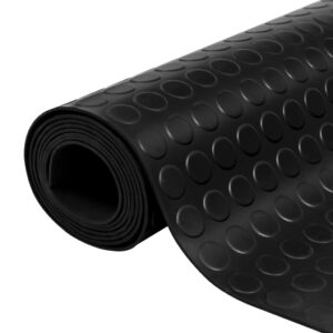 vidaXL Rubber Floor Mat Anti-Slip with Dots 5 x 1 m