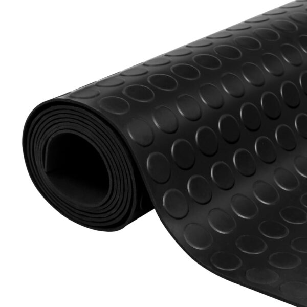 vidaXL Rubber Floor Mat Anti-Slip with Dots 5 x 1 m - Image 1