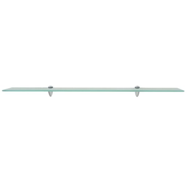 vidaXL Floating Shelf Glass 100x10 cm 8 mm - Image 2