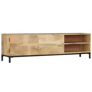 vidaXL TV Cabinet 145x30x41 cm Solid Mango Wood