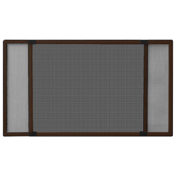 vidaXL Extendable Insect Screen for Windows Brown (100-193)x75 cm - Image 2